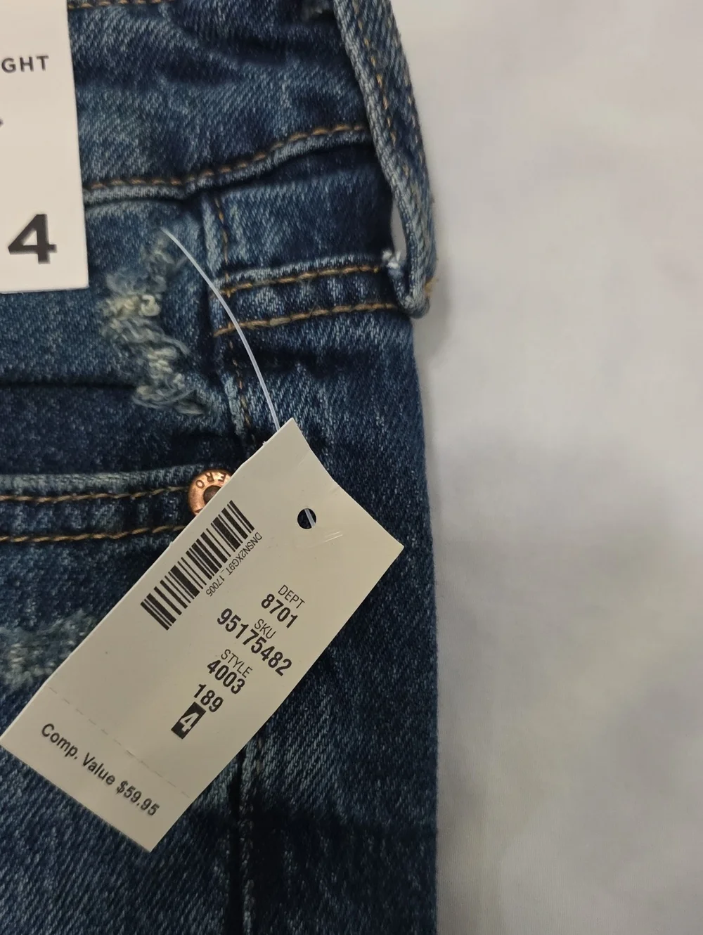 Aeropostale Mid-rise Ankle Straight Jean
